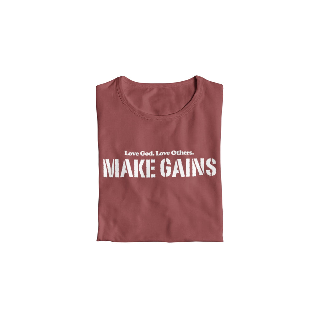 Make Gains BOLD T-Shirt